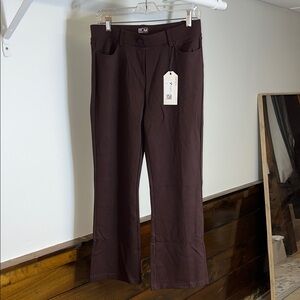 NWT Tapata Dark Brown Flared Pants- MP